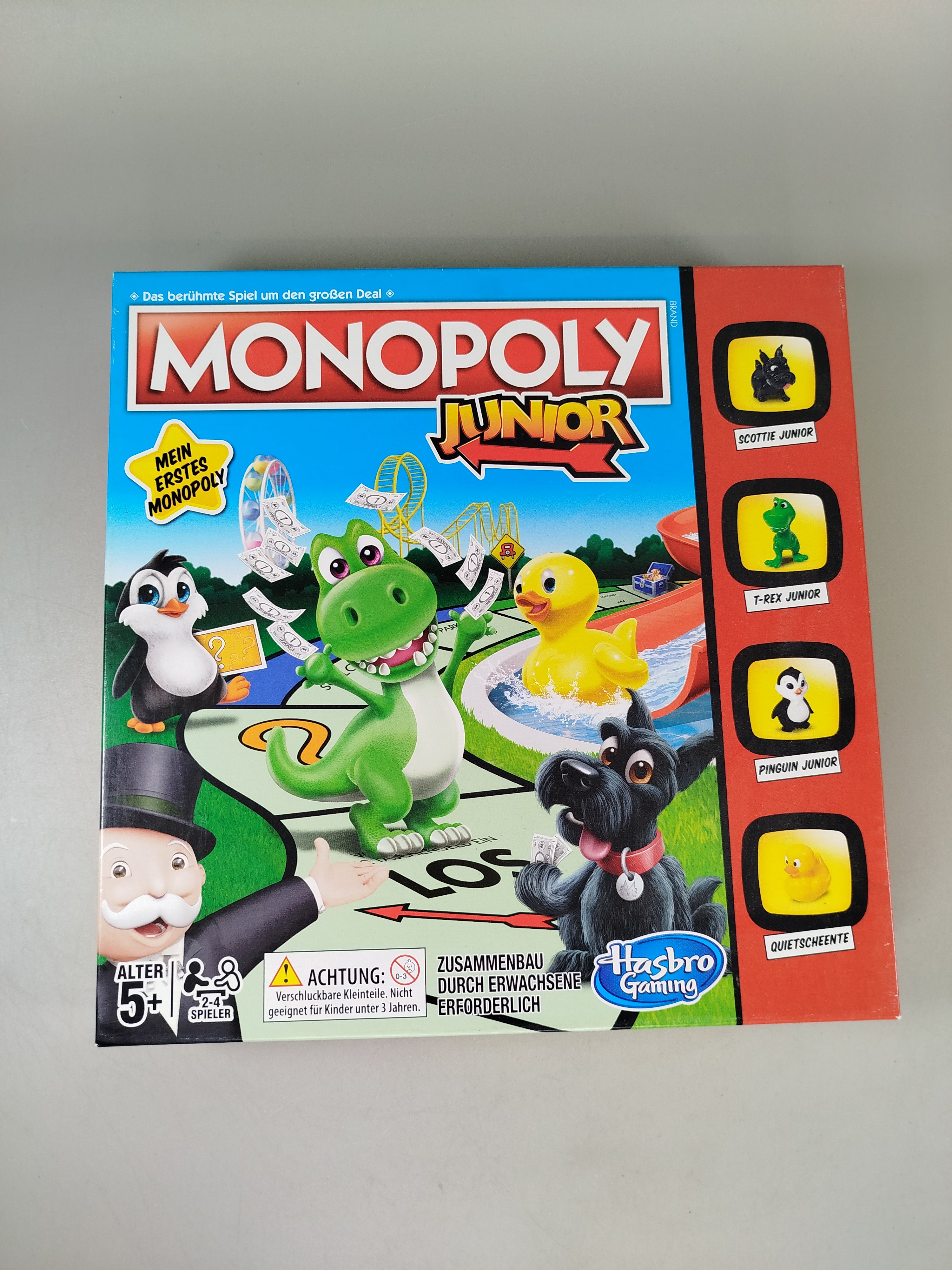 Hasbro Gaming Monopoly Junior Brettspiel, OVP